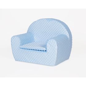 Children's Armchair Minky - Blue, MATSEN