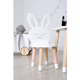 Children's chair - Rabbit - white, Ourbaby®