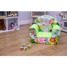 Children's chair Safari - green, Delta-trade