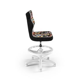 Children's Ergonomic Desk Chair Adjustable for Height 119-142 cm - Animals, ENTELO