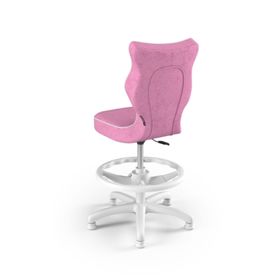 Children's Ergonomic Chair for Desk Adjusted to Height 119-142 cm - Pink, ENTELO