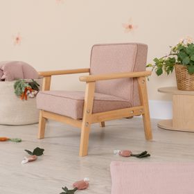 Children's Retro Pink Armchair Sakura, Ourbaby®