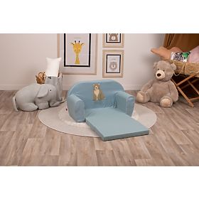 Children's Sofa Bear Green Corduroy, Delta-trade