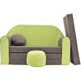 Children's Sofa Forest - Green and Gray, Welox