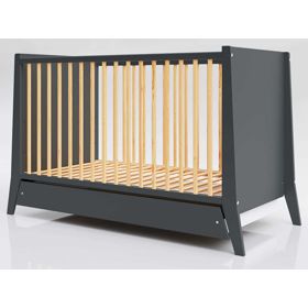 Cosmo Baby Crib 120x60 - Anthracite, Pietrus