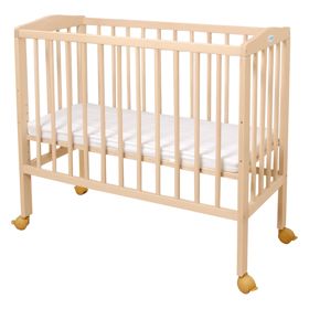Amy Bedside Crib - Natural, Waldin