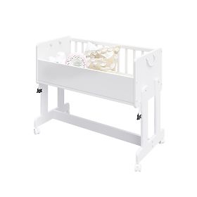 Multifunctional Crib LETO 90x40 cm 6-in-1 - White, Pietrus