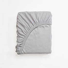 Cotton sheet 120x60 cm - gray, Frotti