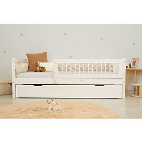 Children's Bed Teddy Plus - White, Ourbaby®