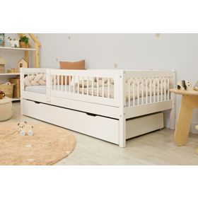 Children's Bed Teddy Plus - White, Ourbaby®