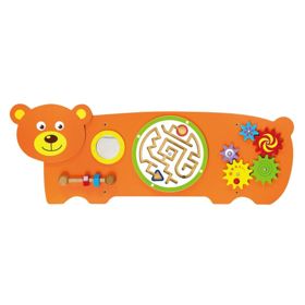 Educational toy on the wall - Bear