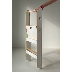 Folding Learning Tower - White, baby wood