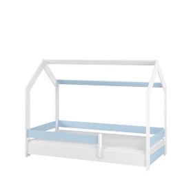 House Bed Sofie 180x80 cm - Blue, BabyBoo