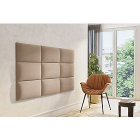 Upholstered Panel Classic - Beige, MIRAS