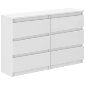 MILLA Dresser 140 cm - White, Wooden Toys