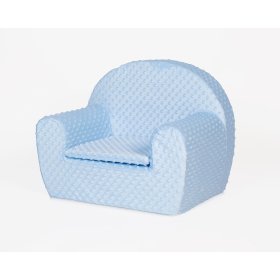 Children's Armchair Minky - Blue