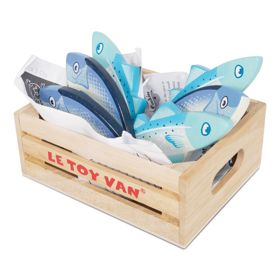 Le Toy Van Crate with fish, Le Toy Van