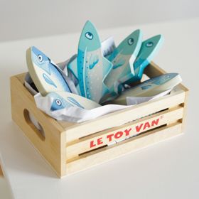 Le Toy Van Crate with fish, Le Toy Van