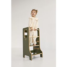 Learning Tower SLIM M - Olive, baby wood