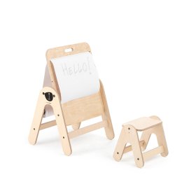 Massam Bear Table with Drawing Board