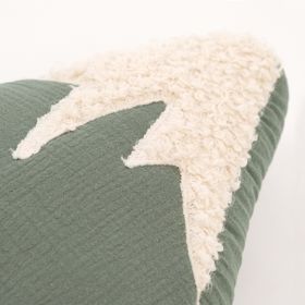 Muslin Pillow Ourbaby 28x30 cm Mountains - Green, Ourbaby®