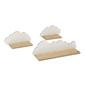 Set of 3 Shelves - Cloud