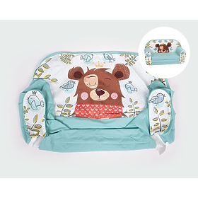 Sofa cover - Sleeping teddy bear, Delta-trade