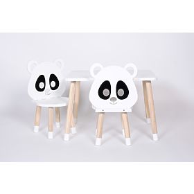 Set of coffee table and chairs - Panda, Dekormanda