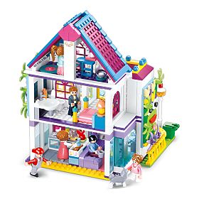 Sluban Girls Dream M38-B0974 Building Set - Fun Villa, Sluban