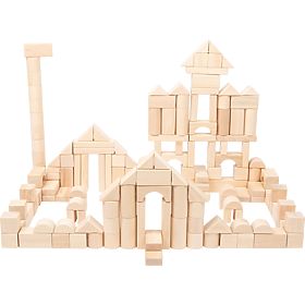 Small Foot Wooden cubes 200 pcs natural, small foot