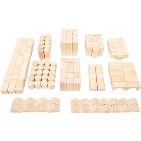 Small Foot Wooden cubes 200 pcs natural, small foot