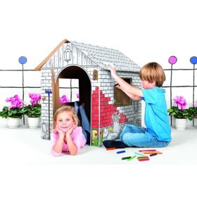 Children's cardboard house, Tektorado