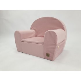 Children's Armchair Velvet - Pink