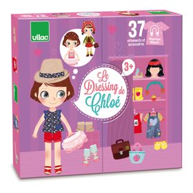 Vilac Chloe Magnetic Dress Up Puzzle, Vilac