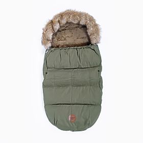 Winter stroller bag Mouse - khaki