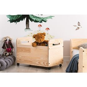 Wooden chest for toys BOX