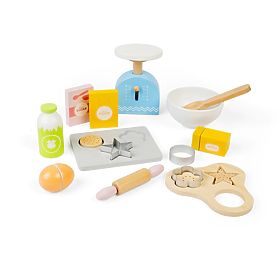 Wooden Cookie Baking Set