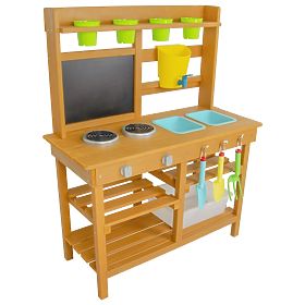 Wooden Garden Kitchen, 2Kids Toys