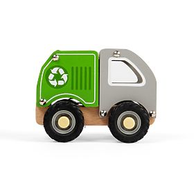 Wooden Recycling Truck, Bigjigs Toys